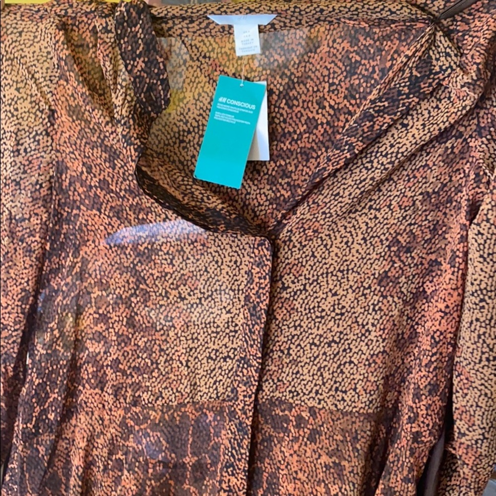 Brand new H and M dress with built in liner